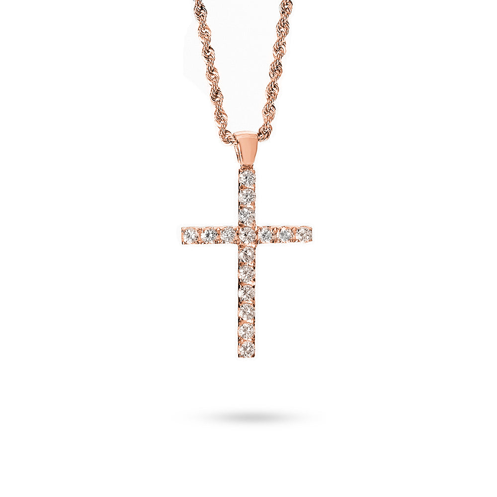 Ciondolo Croce 0,55 ct