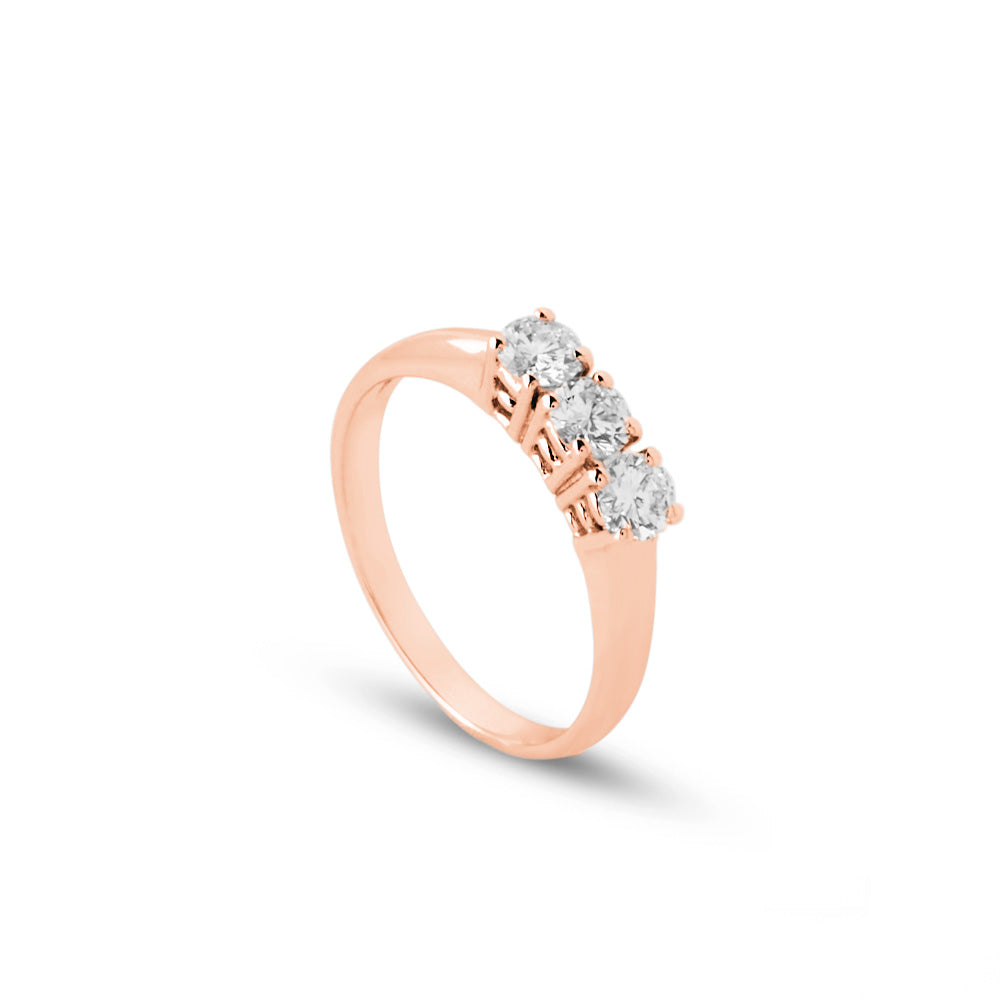 Anello Trilogy 0,53 ct