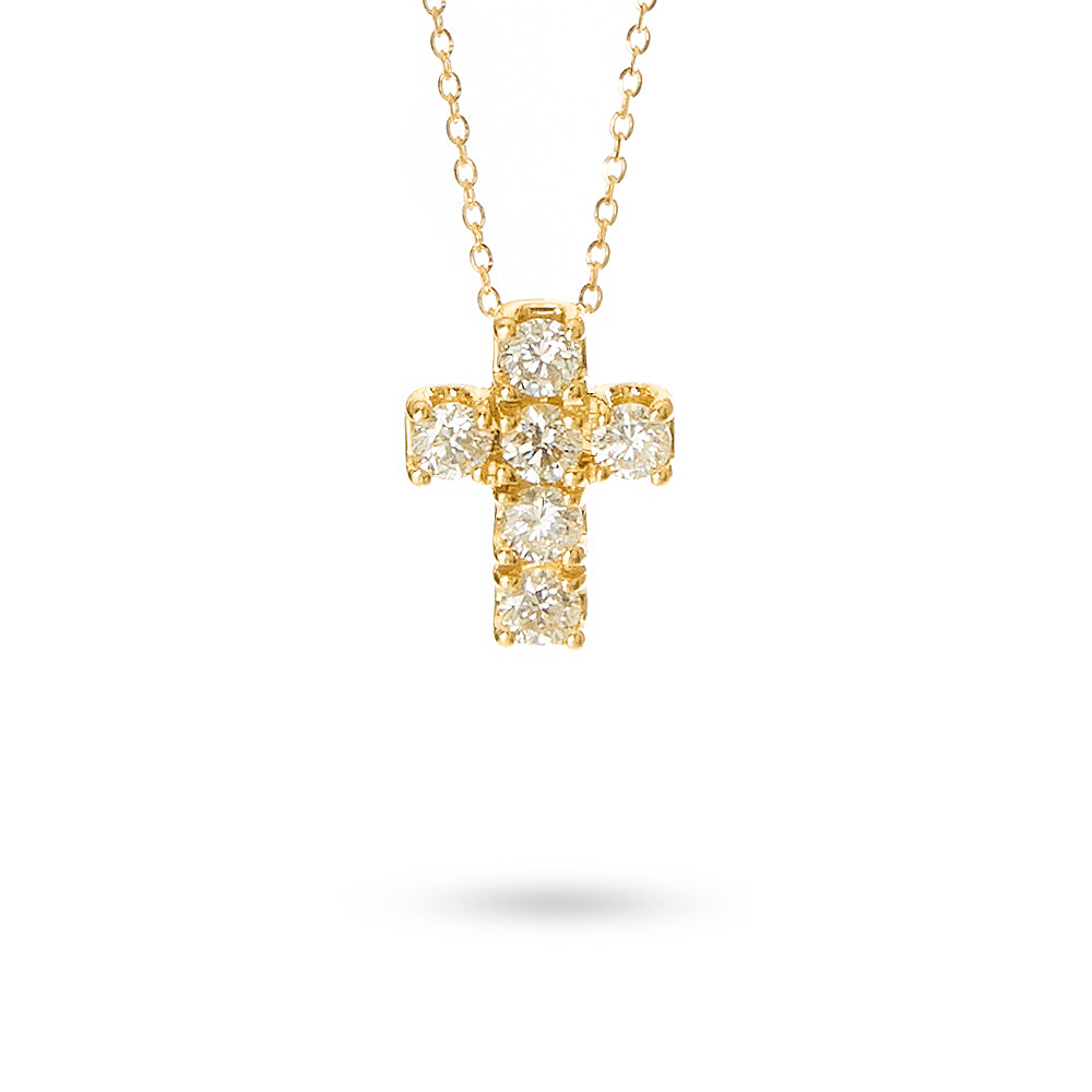 Ciondolo Croce 0,59 ct