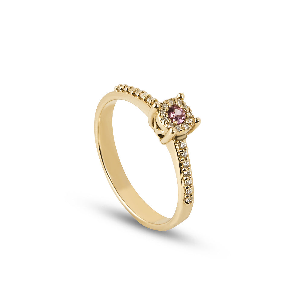 Anello Petunia 0,19 ct
