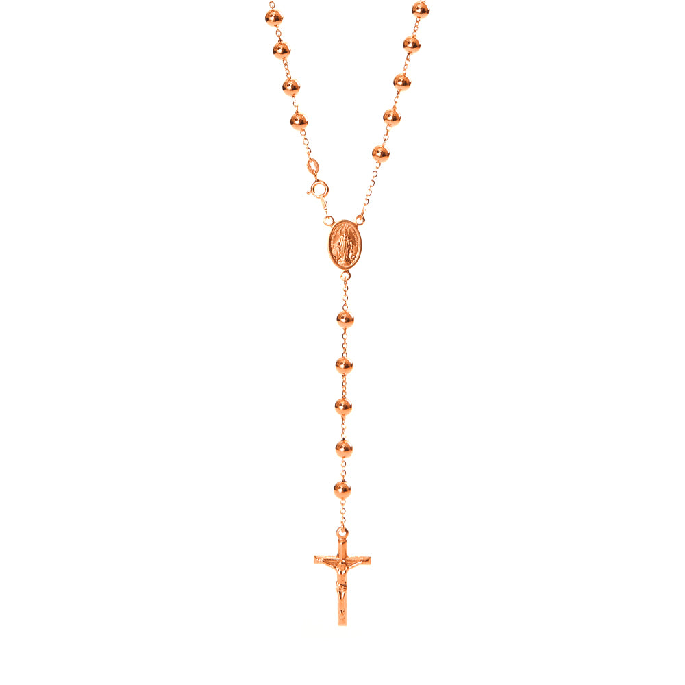 Collana rosario palline 0,78 ct