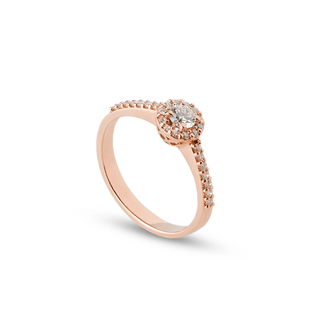 Anello Swan 0,37 ct