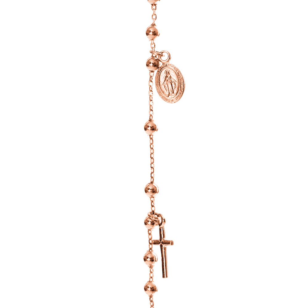 Bracciale Rosario Oro Bianco 2,72 gr