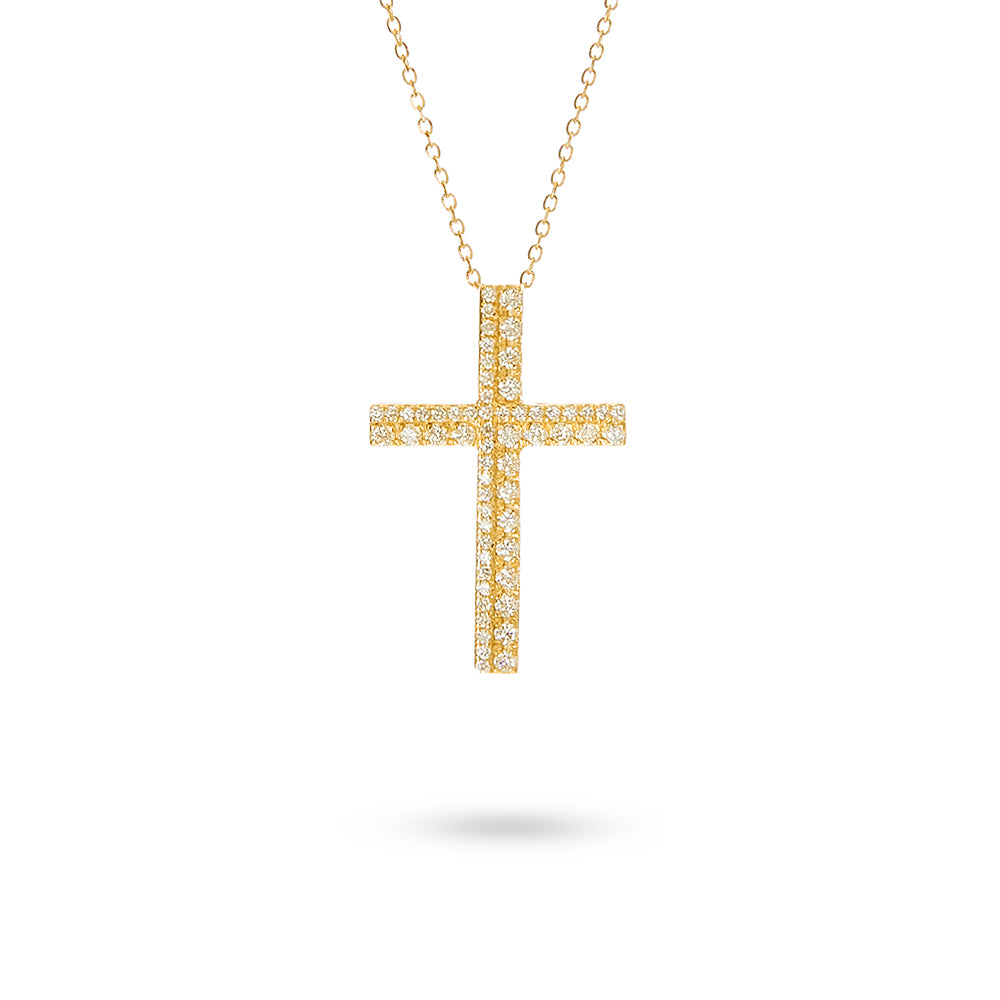 Ciondolo Croce 0,31 ct