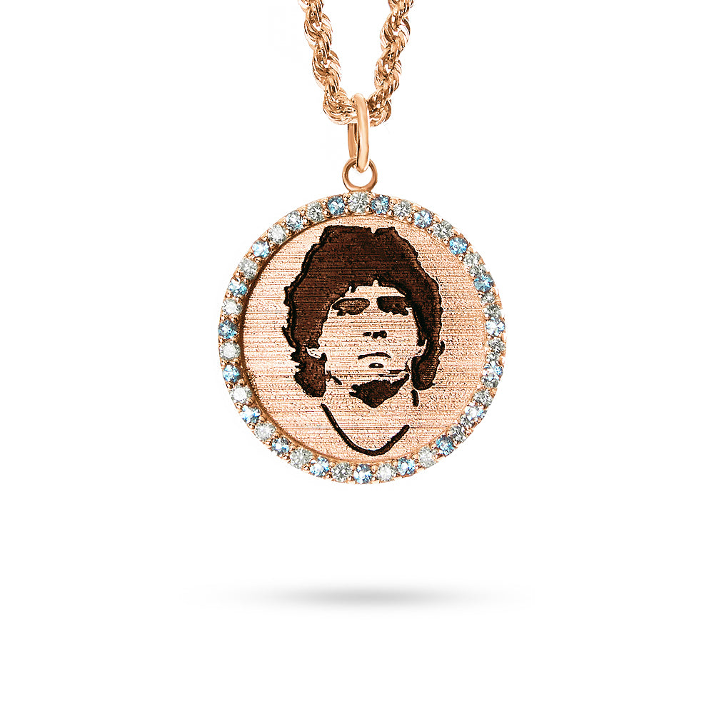 Pendente Maradona 0,56 ct