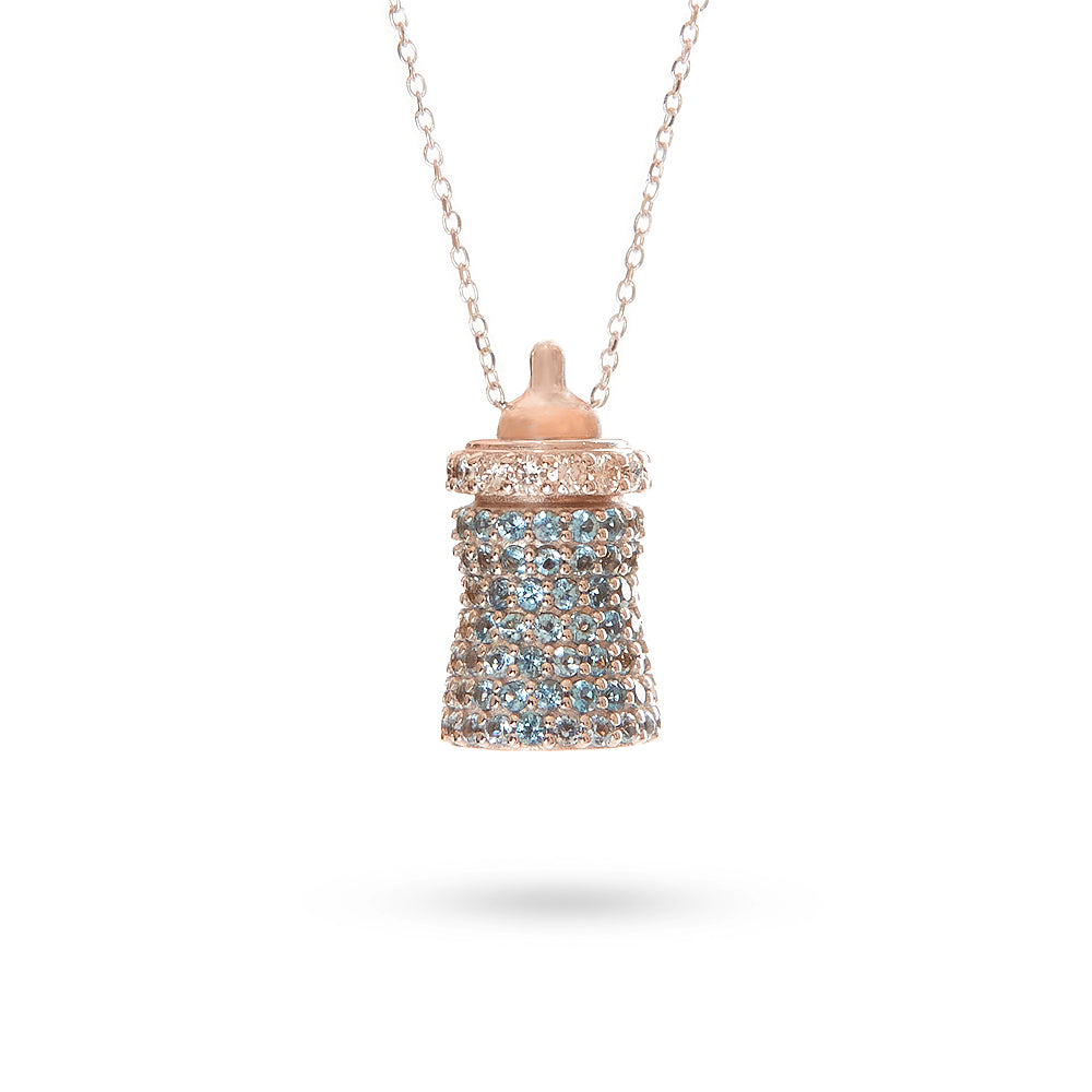 Ciondolo Biberon Acquamarina 2,11 ct