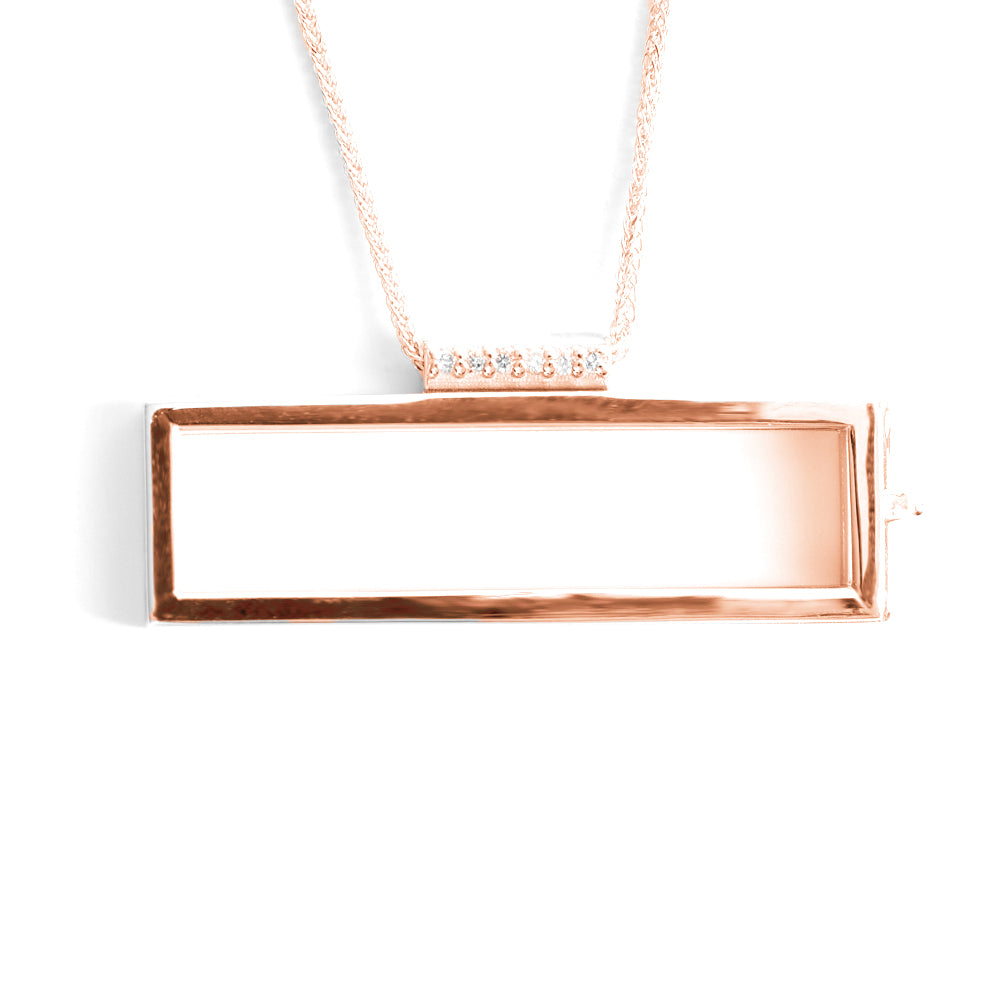 Ciondolo Libro I AM 0,04 ct