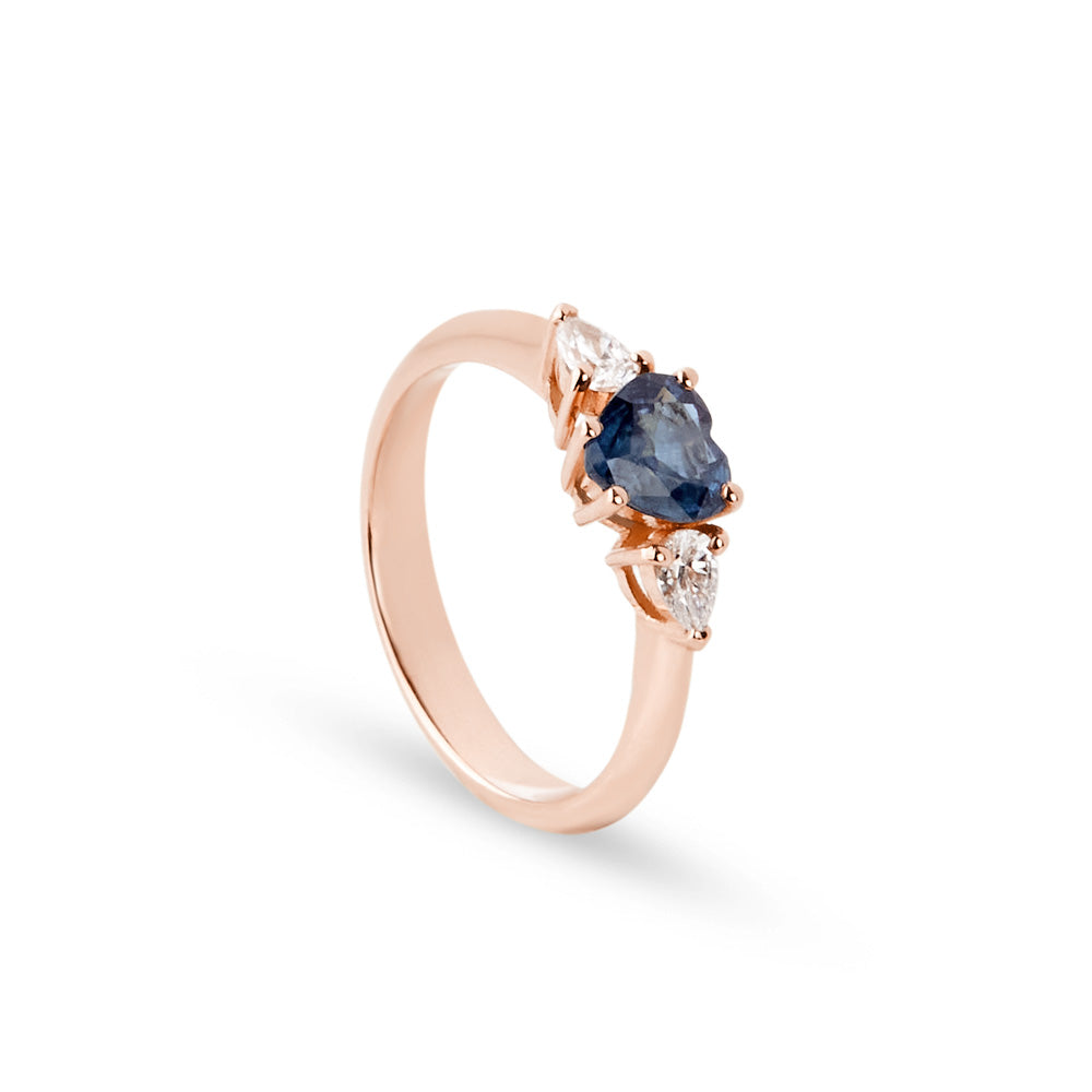 Anello Ocean's heart 1,19 ct