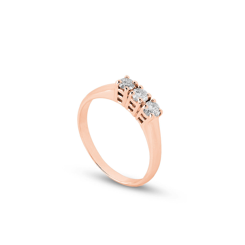 Anello Trilogy 0,309 ct