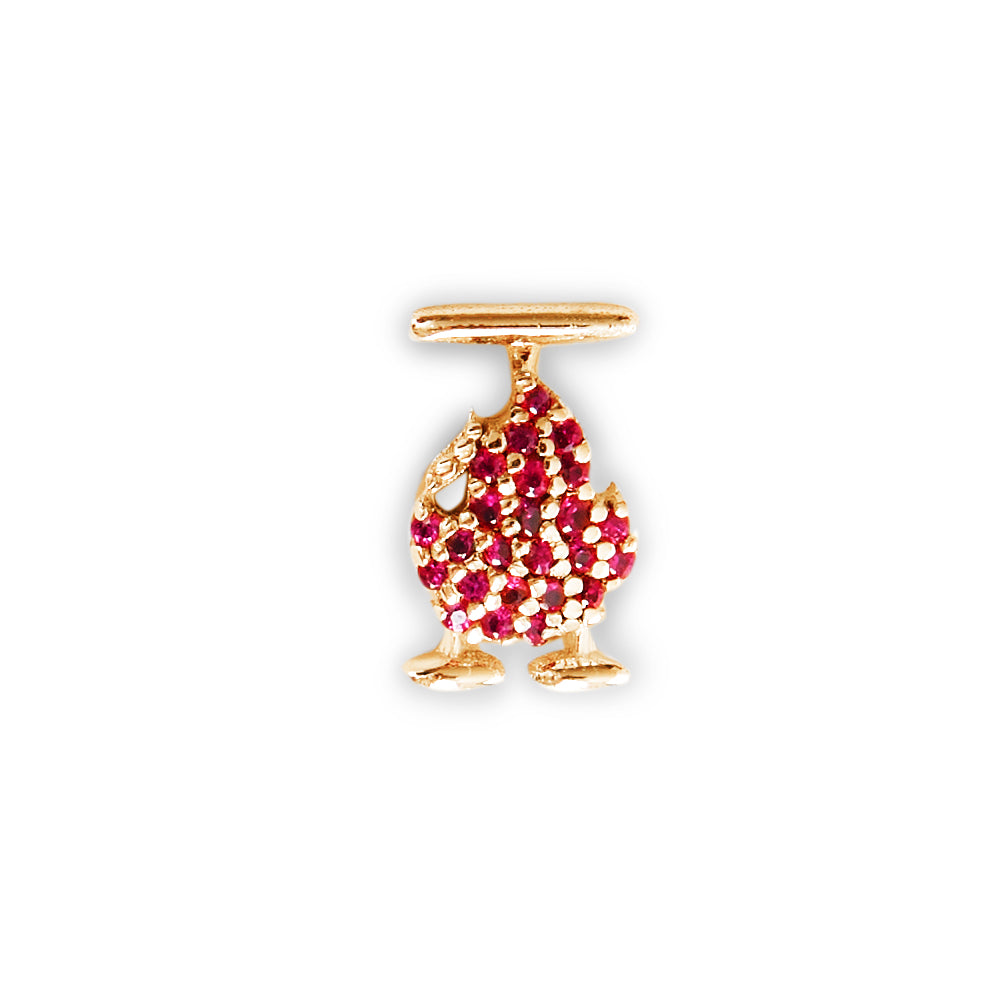 Ciondolo I AM Fiamma 0,08 ct