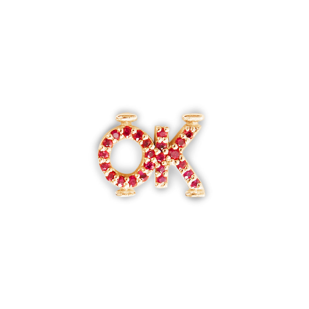 Ciondolo I AM OK 0,20 ct