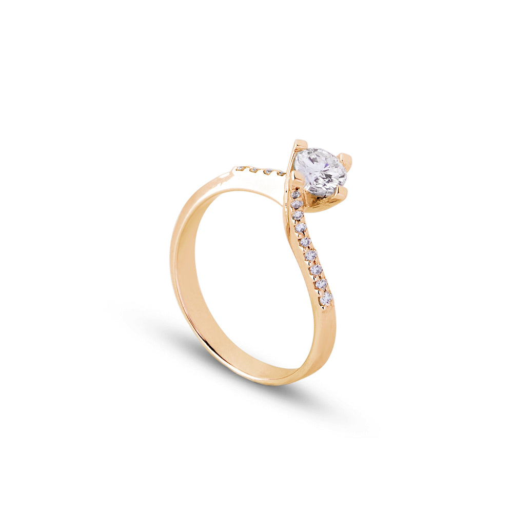 Anello Azalea 0,49 ct