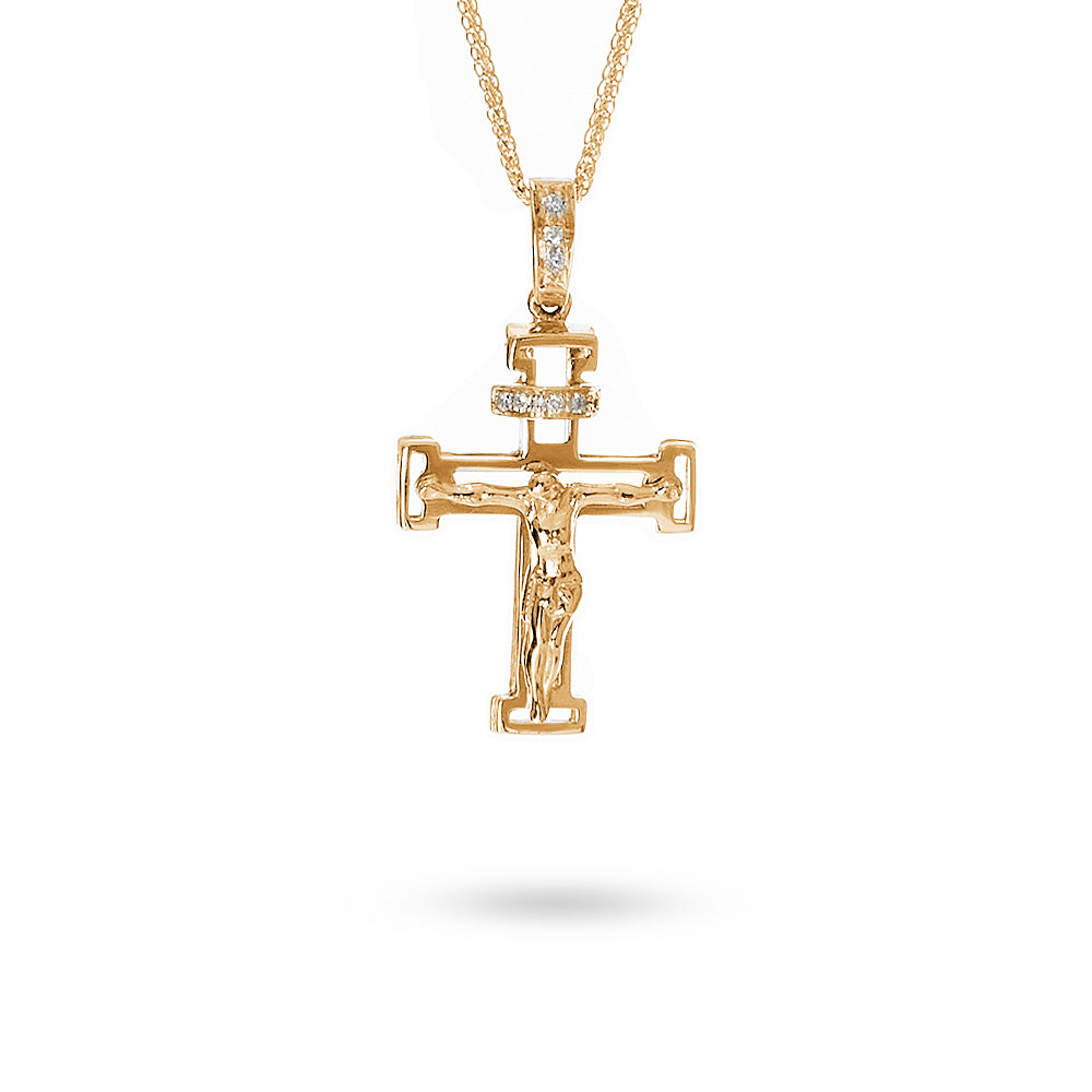 Pendente Croce piccola 0,024 ct