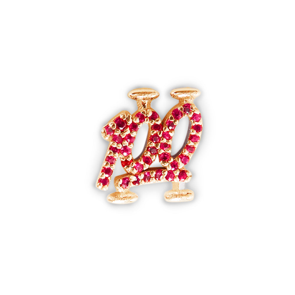 Ciondolo I AM 100 0,13 ct