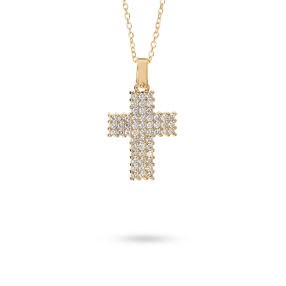 Pendente Croce 0,46 ct