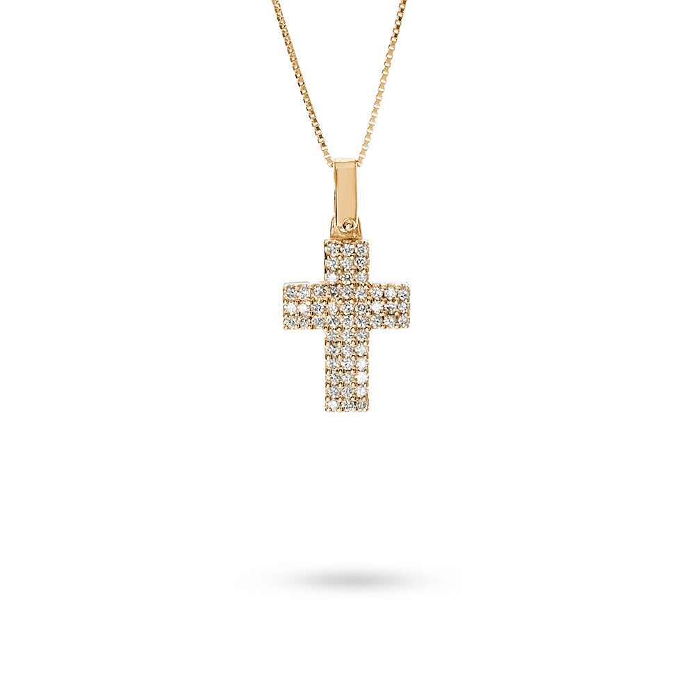 Pendente Croce 0,21 ct