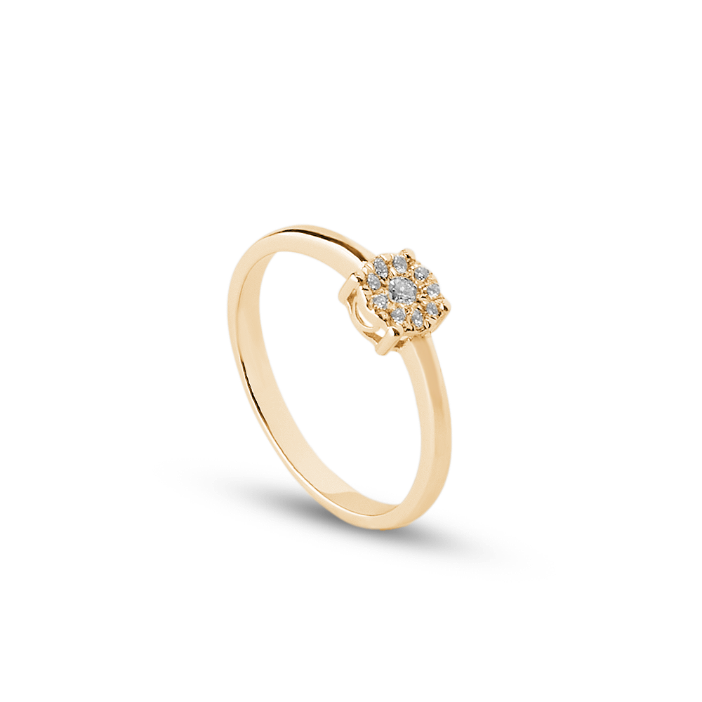 Anello Lyra 0,08 ct