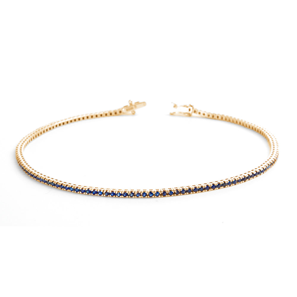 Bracciale Tennis Zaffiri 2,24 ct