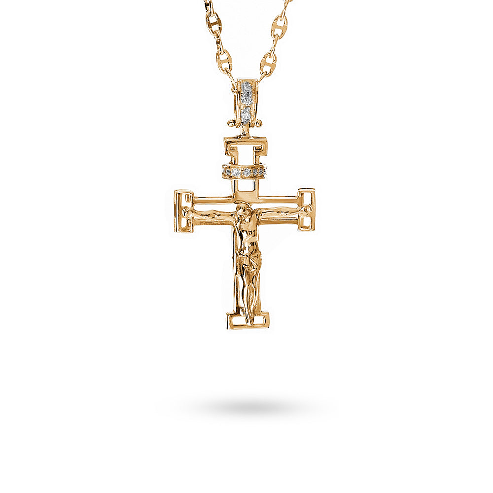 Pendente Croce grande 0,024 ct