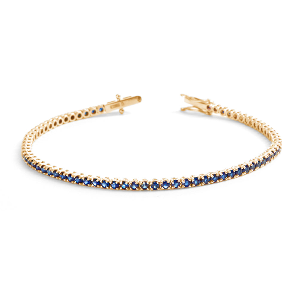 Bracciale Tennis Zaffiri 3,74 ct