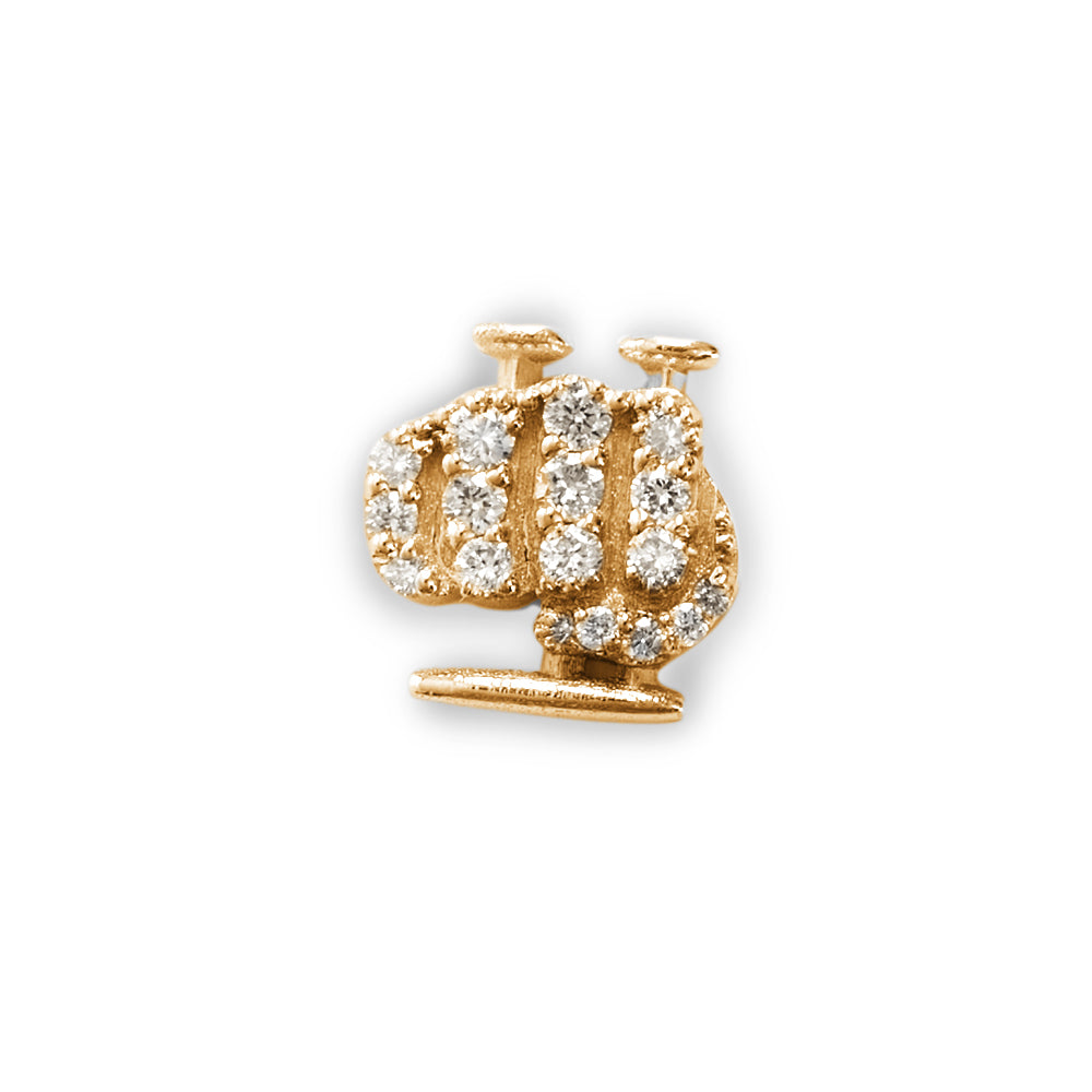 Ciondolo I AM Pugno 0,15 ct