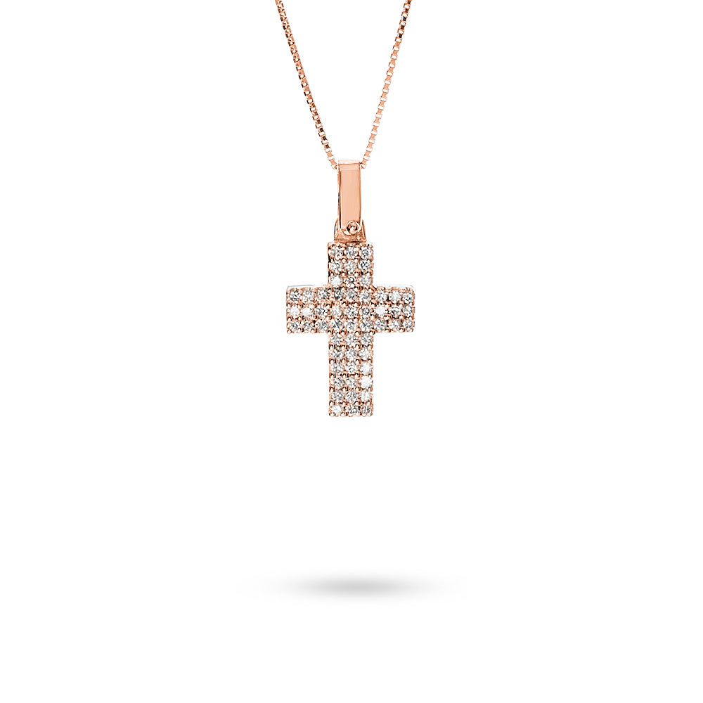 Pendente Croce 0,21 ct