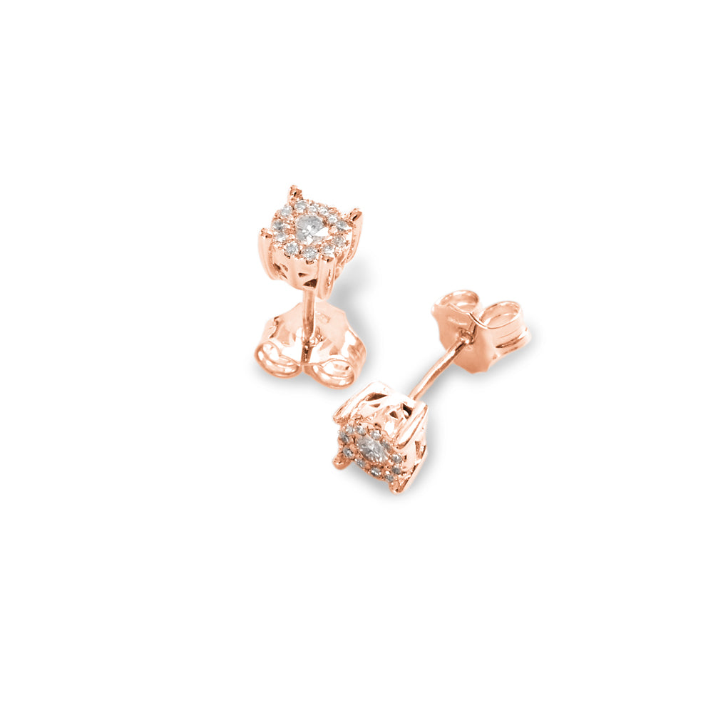 Orecchini Ara parure 0,24 ct