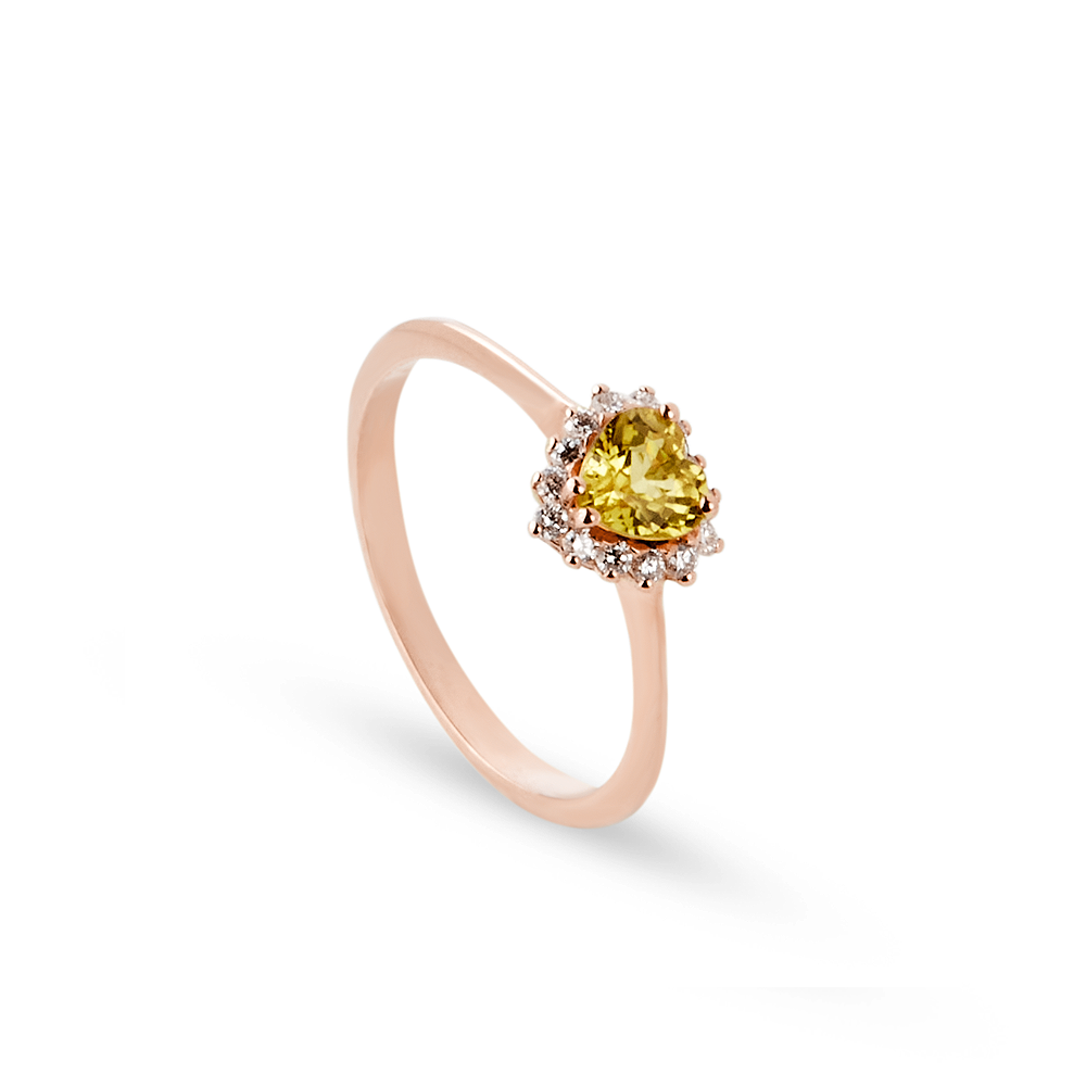Anello Camelia 0,63 ct