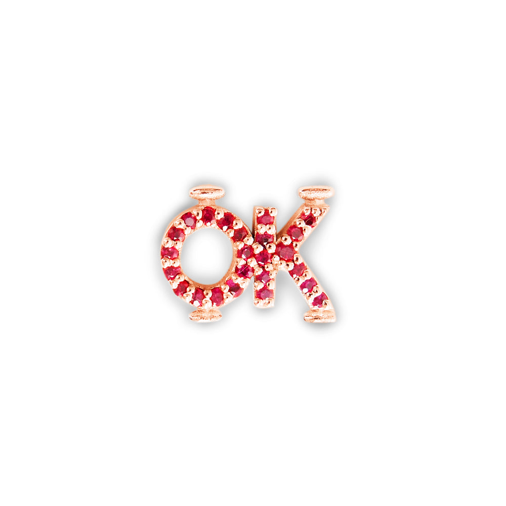Ciondolo I AM OK 0,20 ct