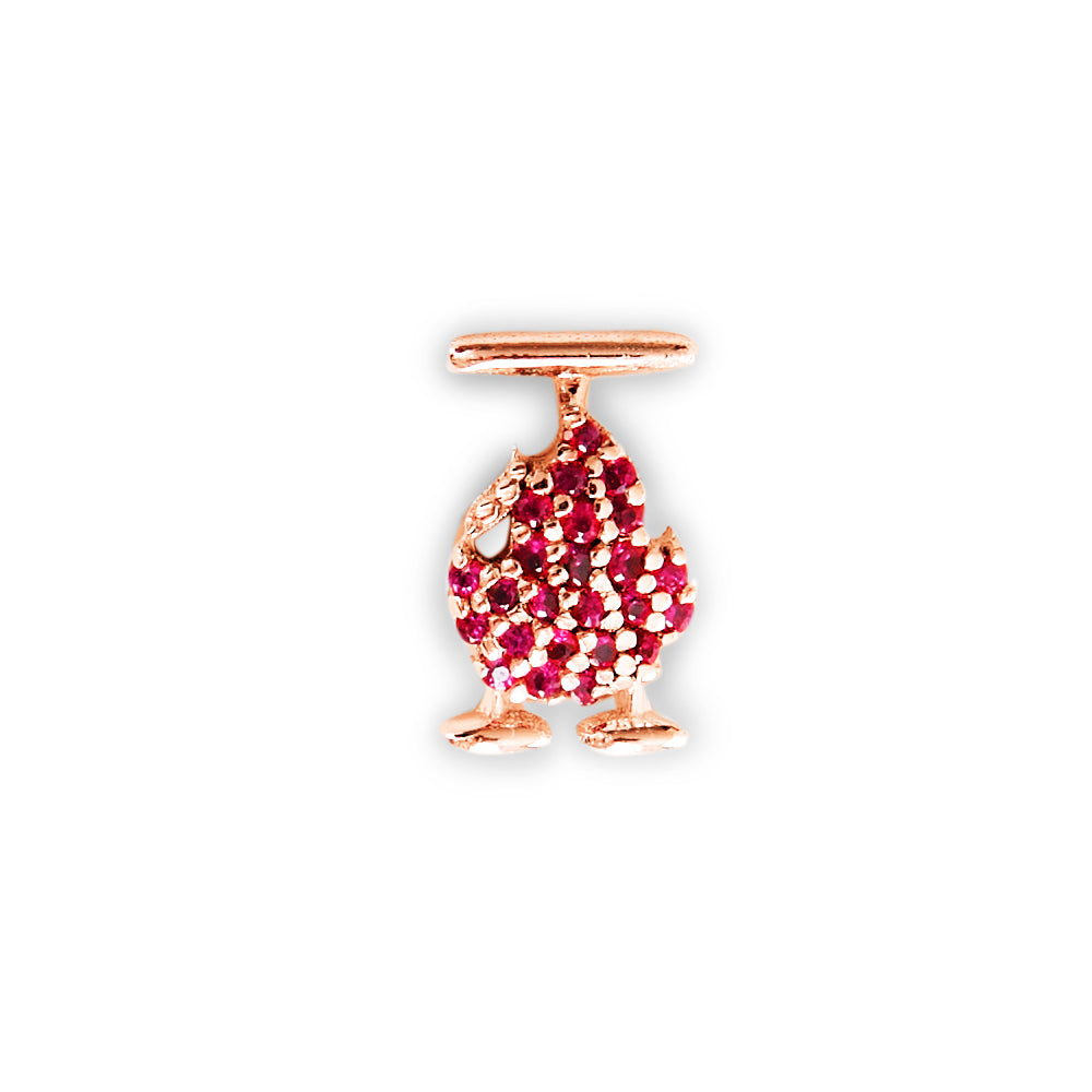 Ciondolo I AM Fiamma 0,08 ct