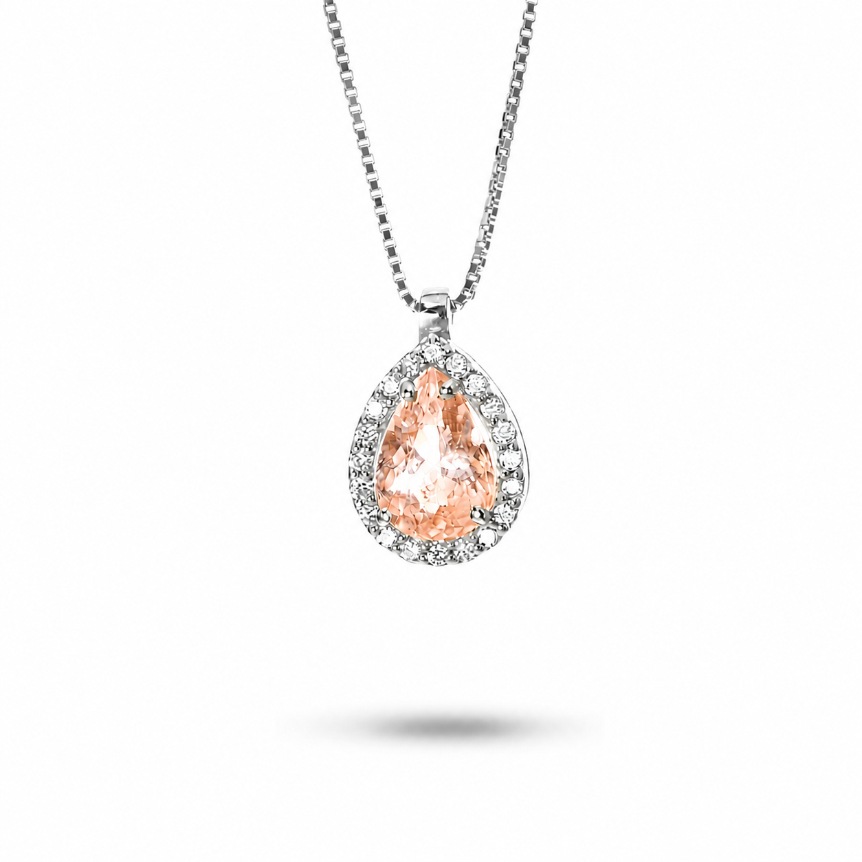 Collana Ciondolo Aurora Parure 0,61 ct