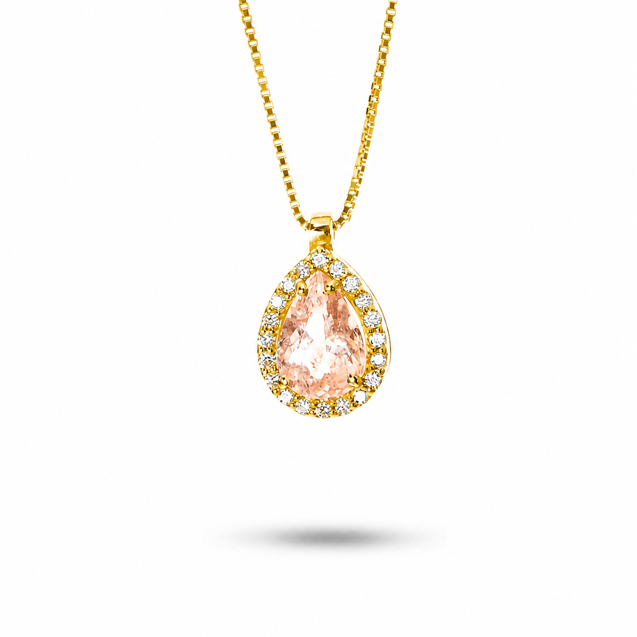 Collana Ciondolo Aurora Parure 0,61 ct