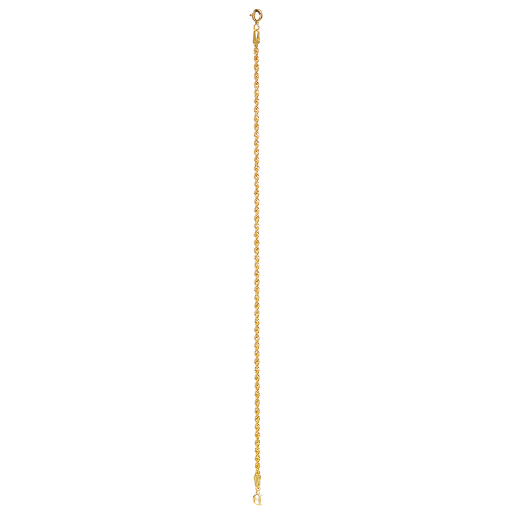 Bracciale Fune Oro Bianco 0,96 gr
