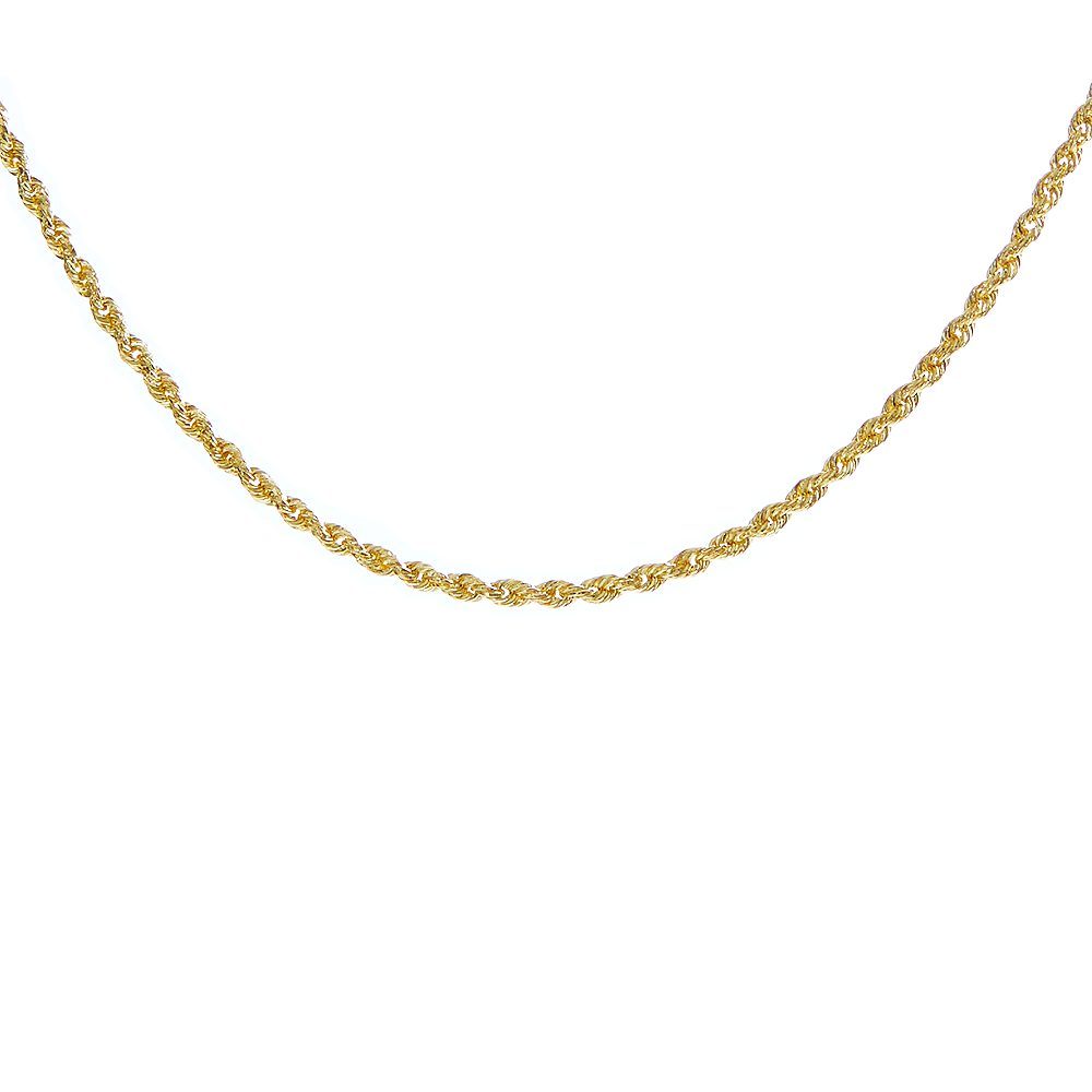 Collana Fune Oro Bianco 2,47 gr