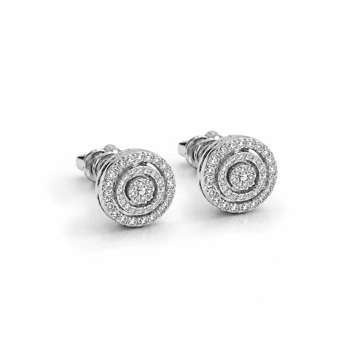 Orecchini Blossom 0,49 ct mosaico