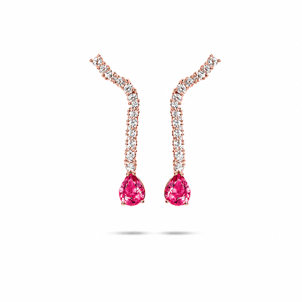 Orecchini Tormalina Goccia Parure 4,90 ct