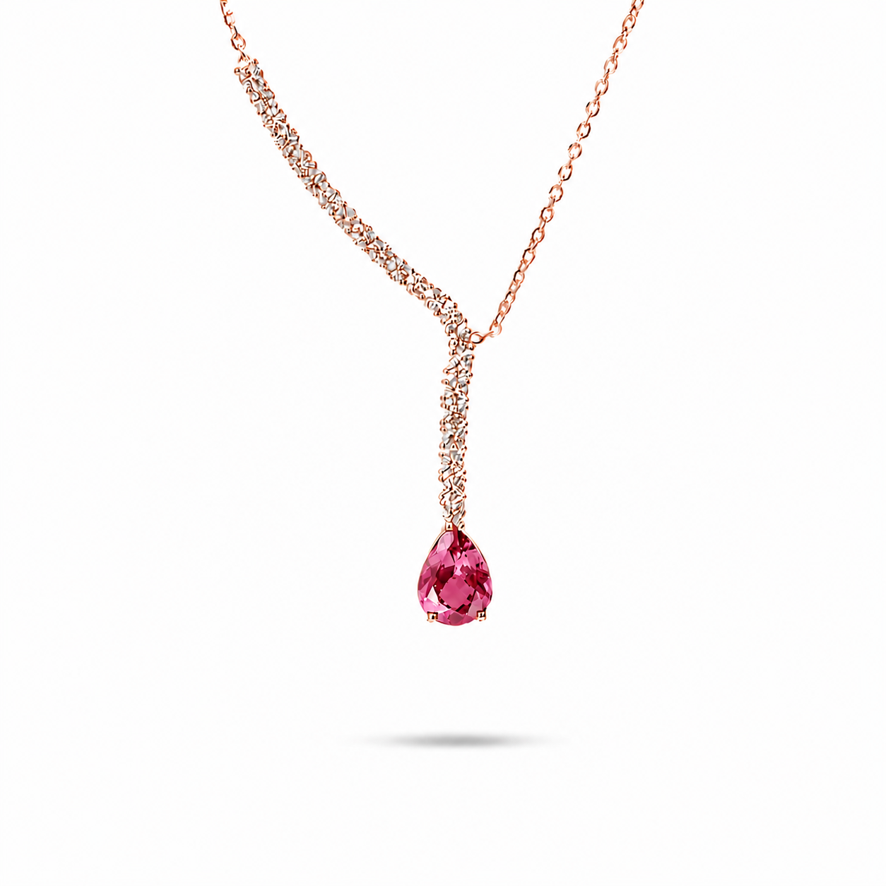 Collana Tormalina Goccia Parure 4,26 ct